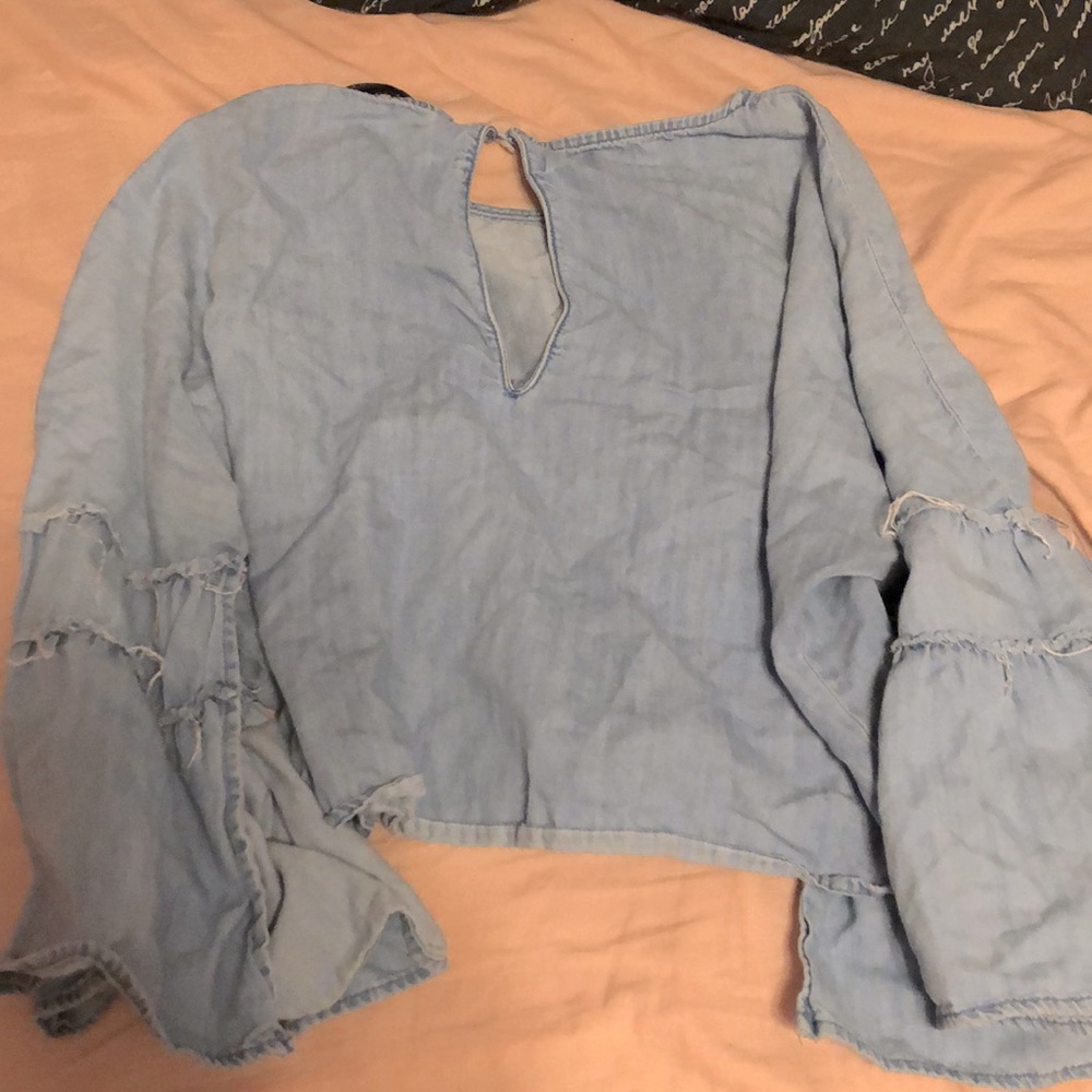 Denim Crop Top